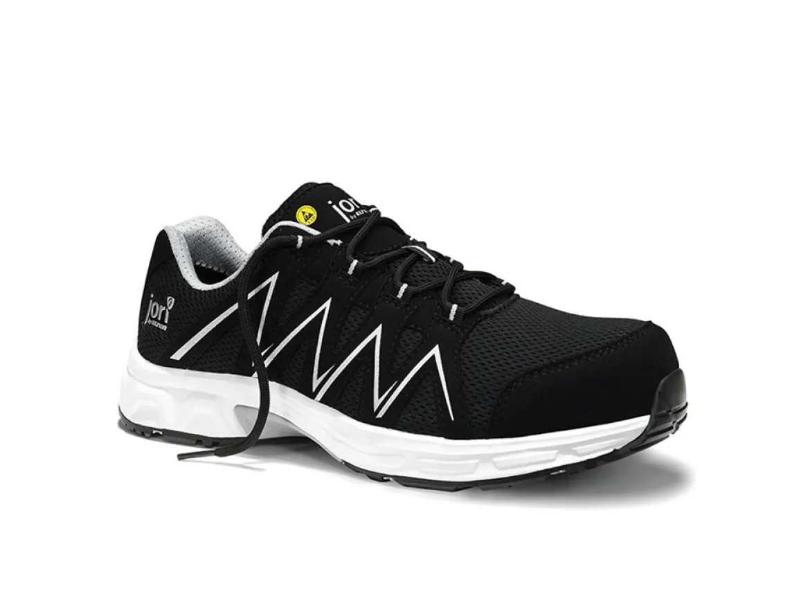 Jori jo_SPEEDY black-silver – Sicherheitshalbschuh S1PS