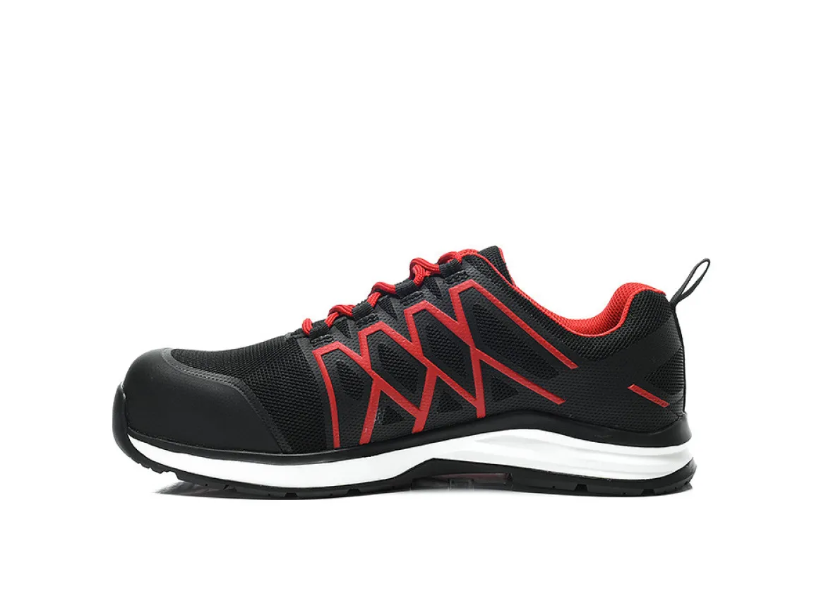 Jori jo_SWIFT black-red Low ESD S1P Sicherheitshalbschuh