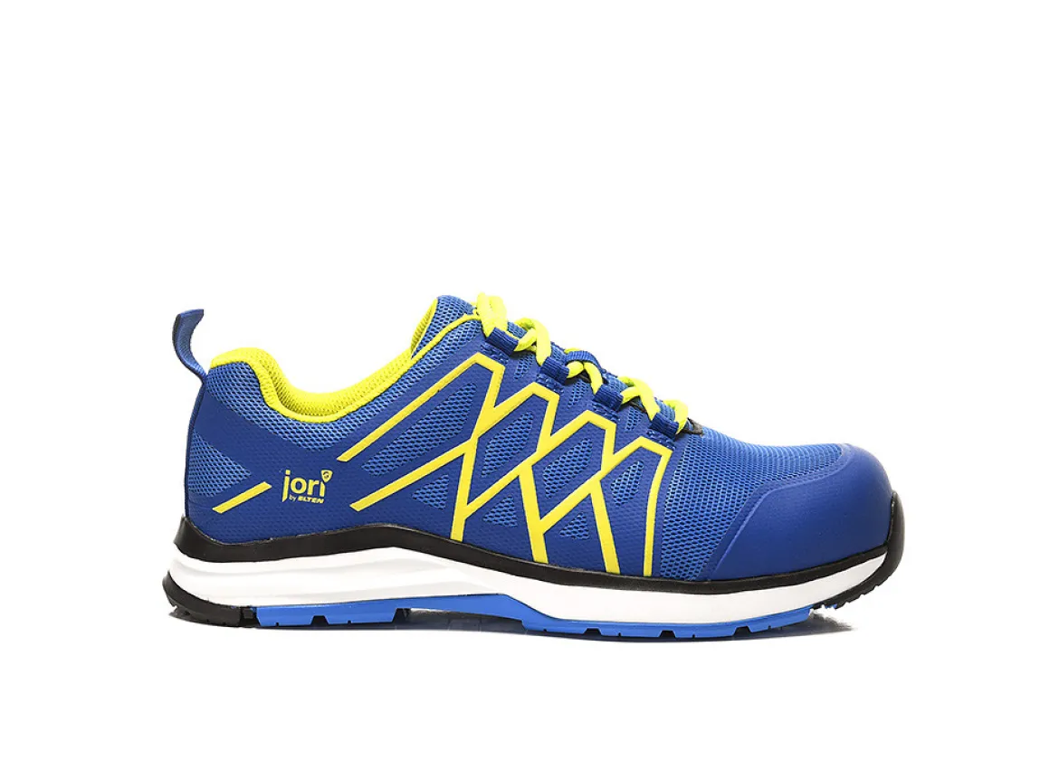 Jori jo_SWIFT blue-yellow Low ESD S1P Sicherheitshalbschuh