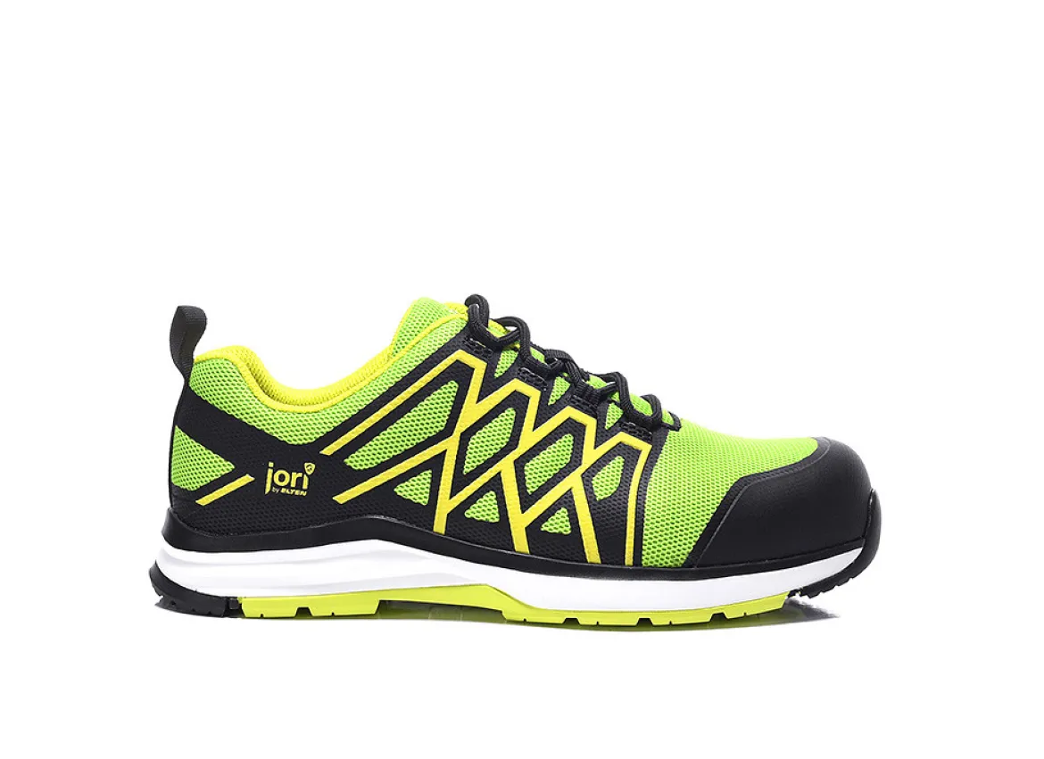 Jori jo_SWIFT green-yellow Low ESD S1P Sicherheitshalbschuh