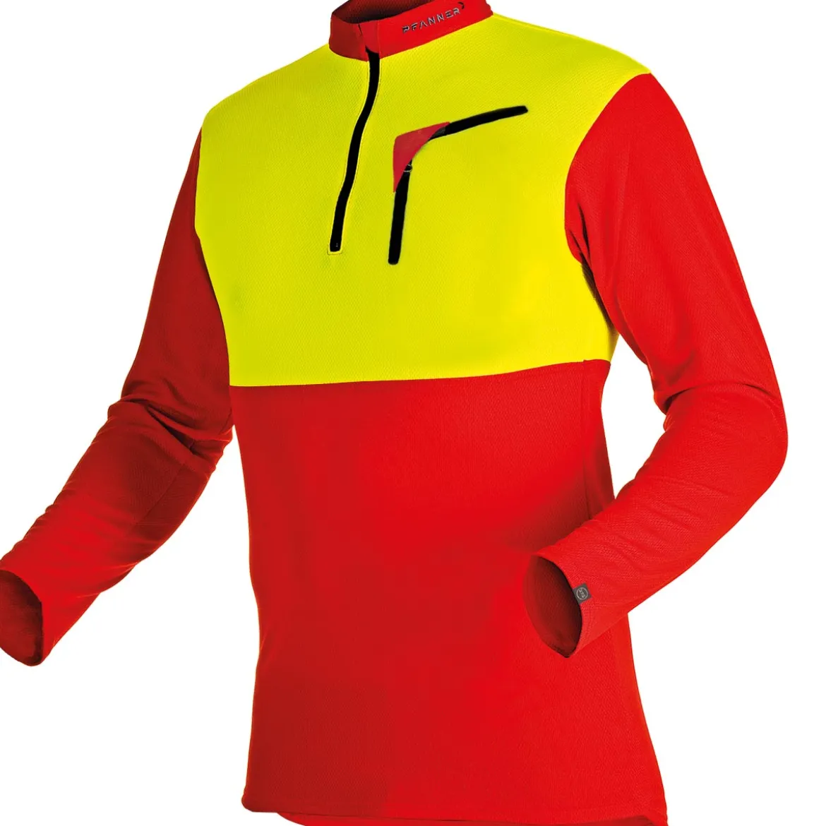 PFANNER® Zipp-Neck Shirt langarm