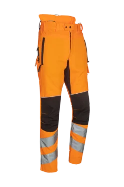 SIP Protection Samourai HV Schnittschutzhose EN ISO 11393 Klasse 1 Typ A EN ISO 20471 Klasse 2